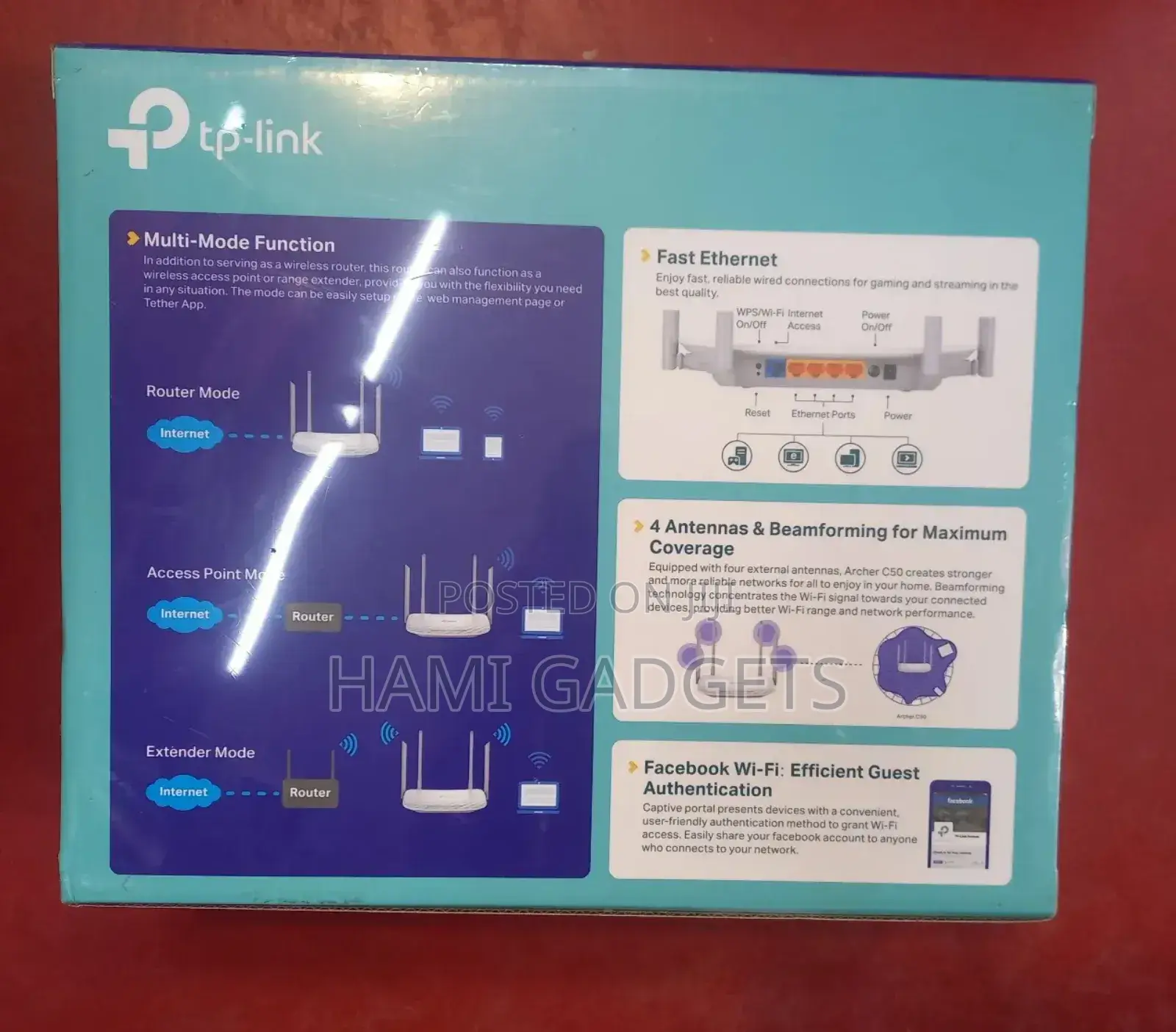 Ac 1200 Wifi Router Dual Band Archer C50