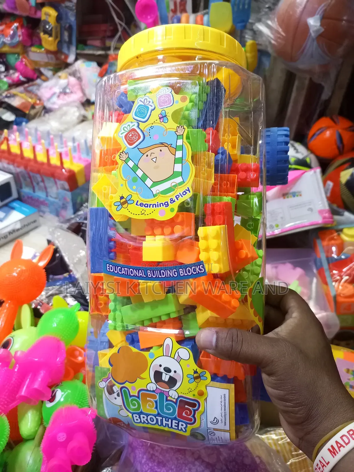 Toy Brick Blocks – Creative Learning Set for Kids