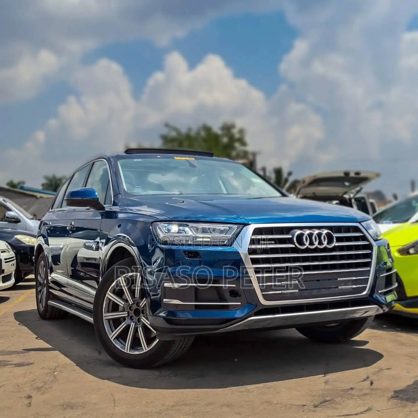 Audi Q7 2018 Blue