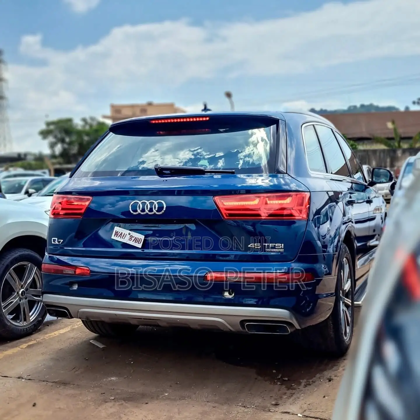 Audi Q7 2018 Blue
