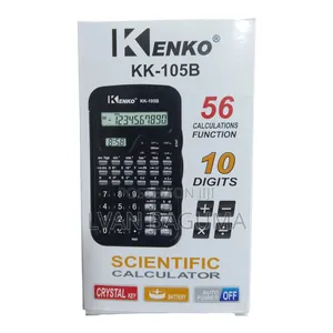 Kenko Scientific Calculator With Time Display - 10 Digits
