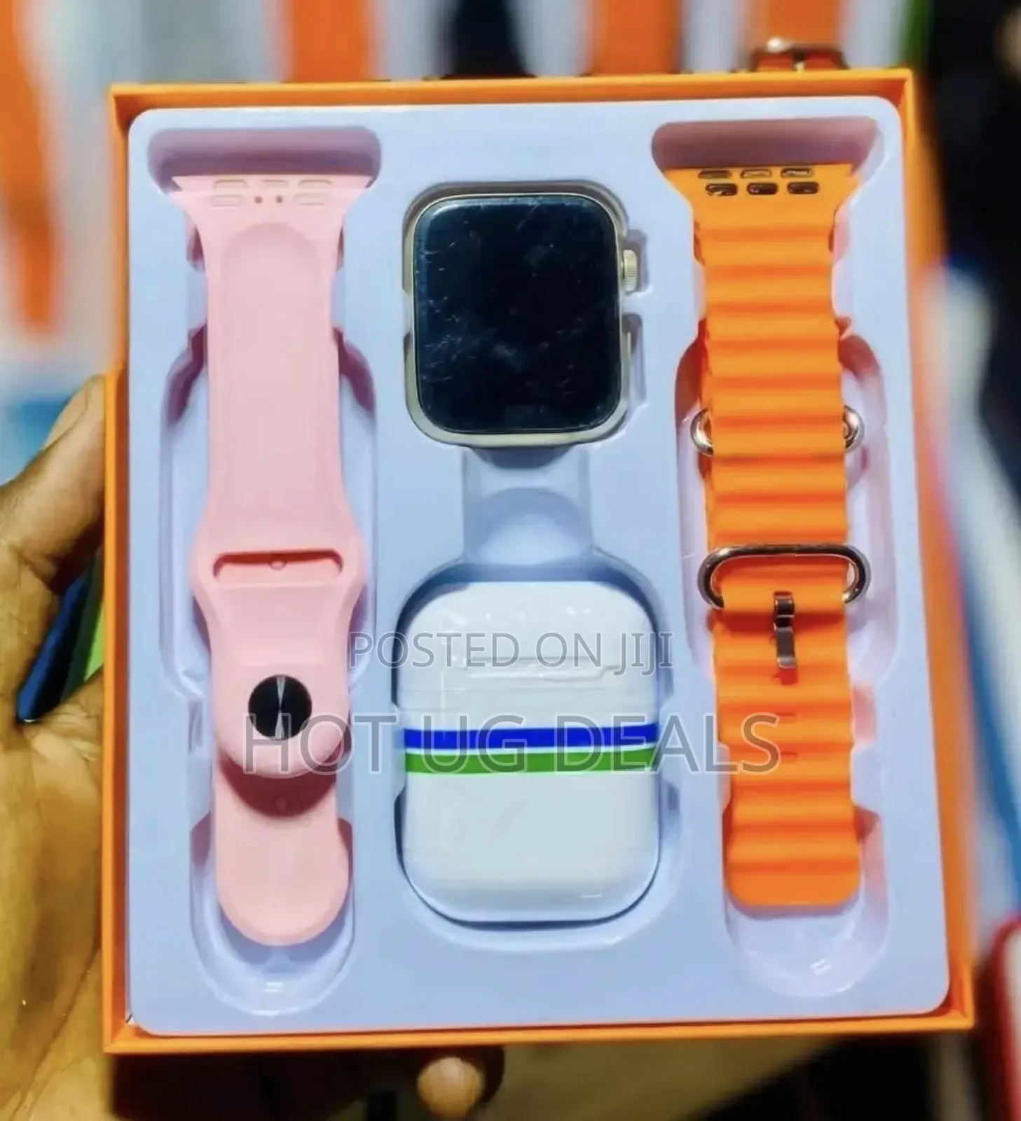 2 In 1 Touch Screen Sport Smart Watch With Earbuds