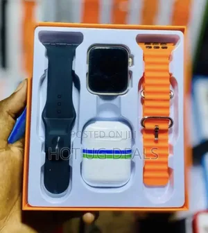 2 In 1 Touch Screen Sport Smart Watch With Earbuds