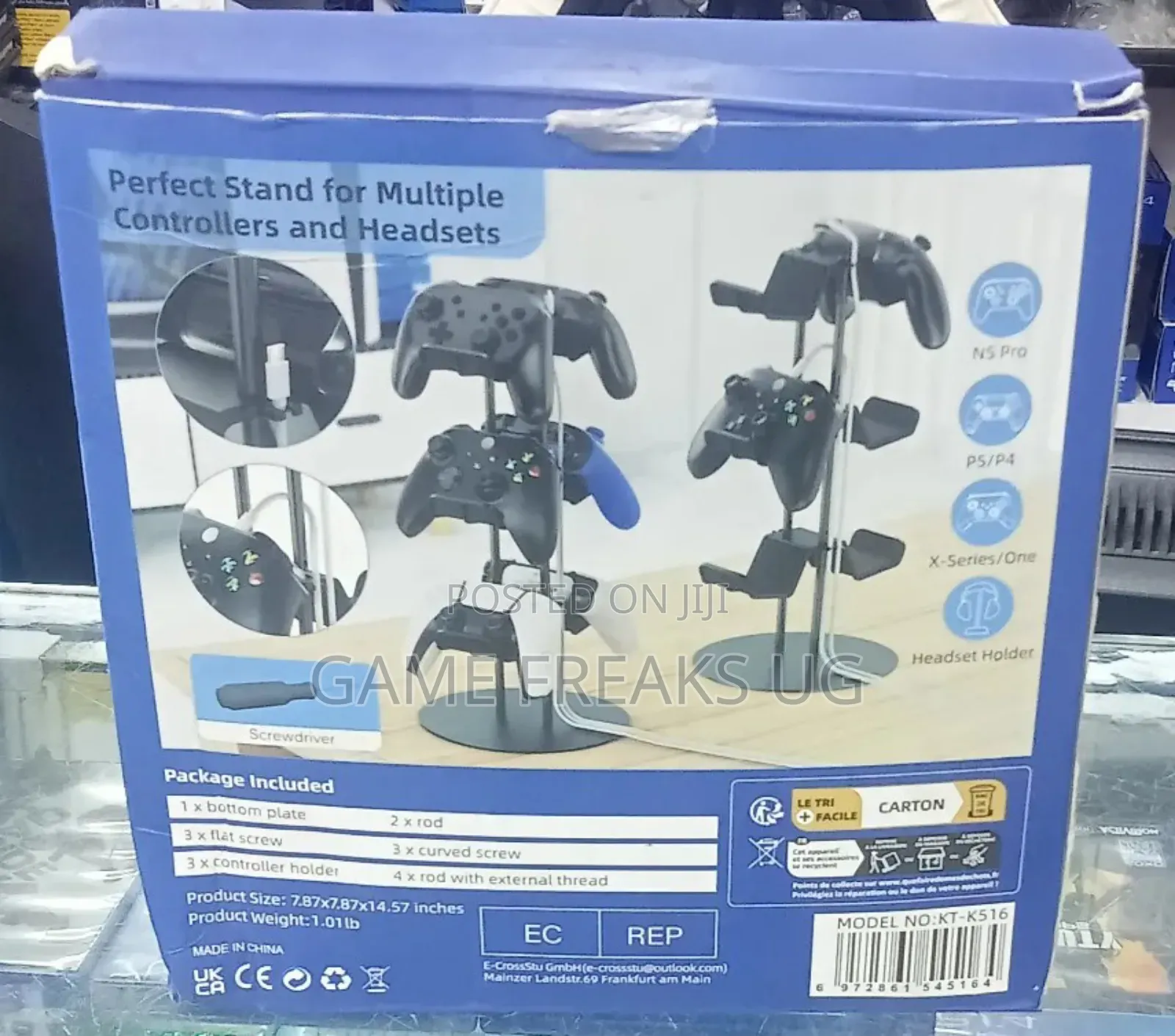 Multiple Controller Desk Stand