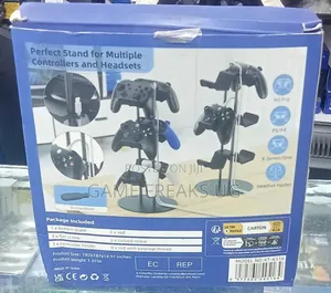 Multiple Controller Desk Stand