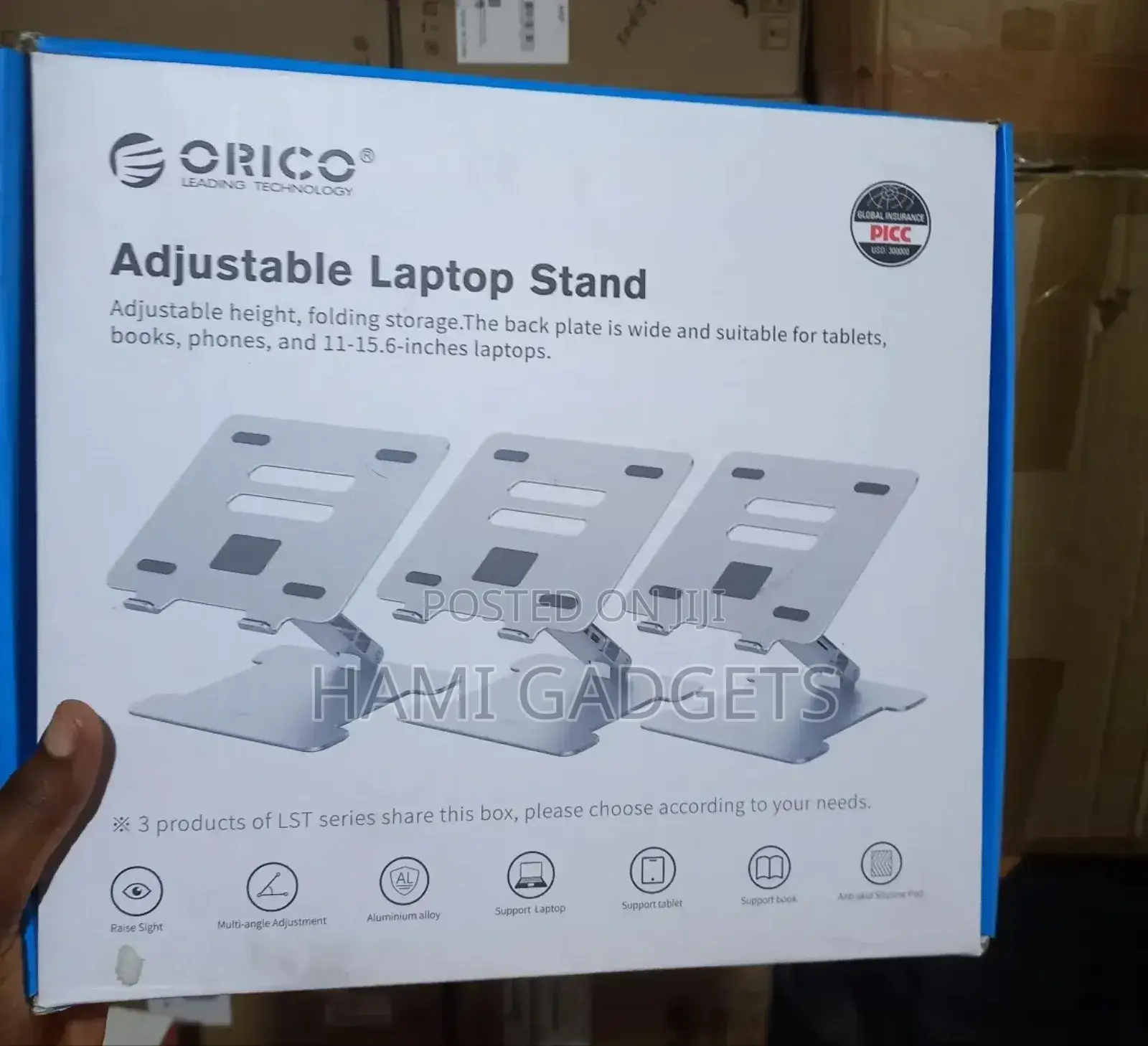 Orico Adjustable Laptop Stand