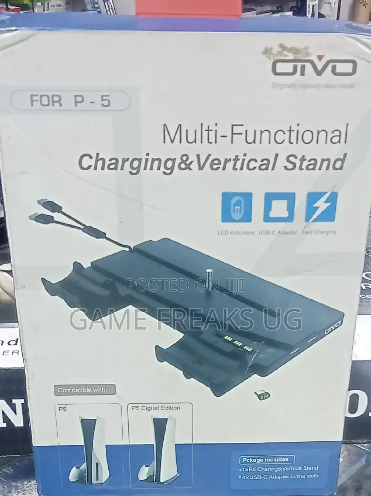 Multifunctional Charging Vertical Stand for Ps5