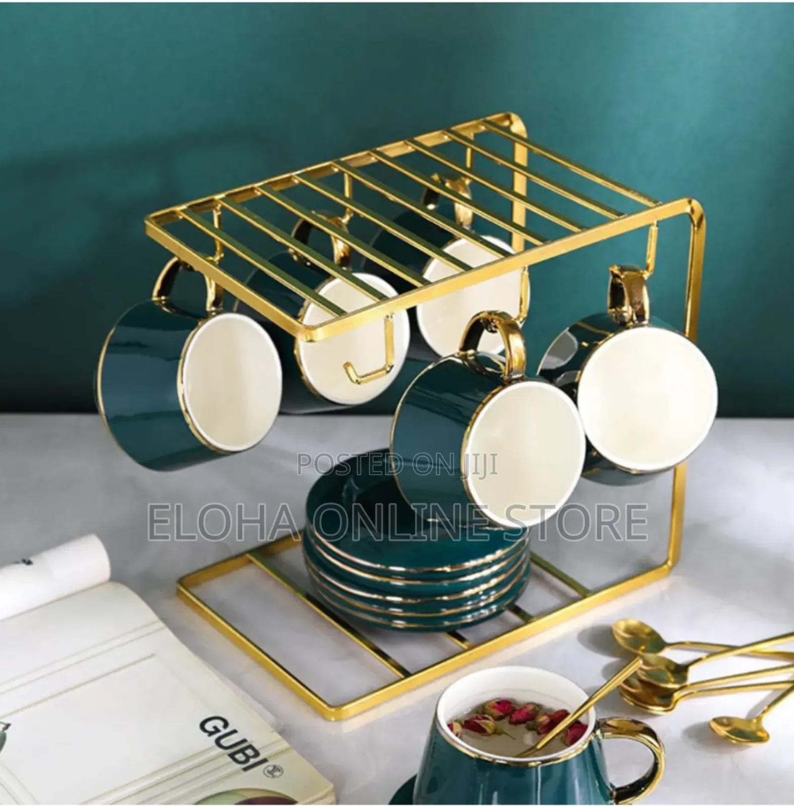 C-Shaped Mug Holder With Hook