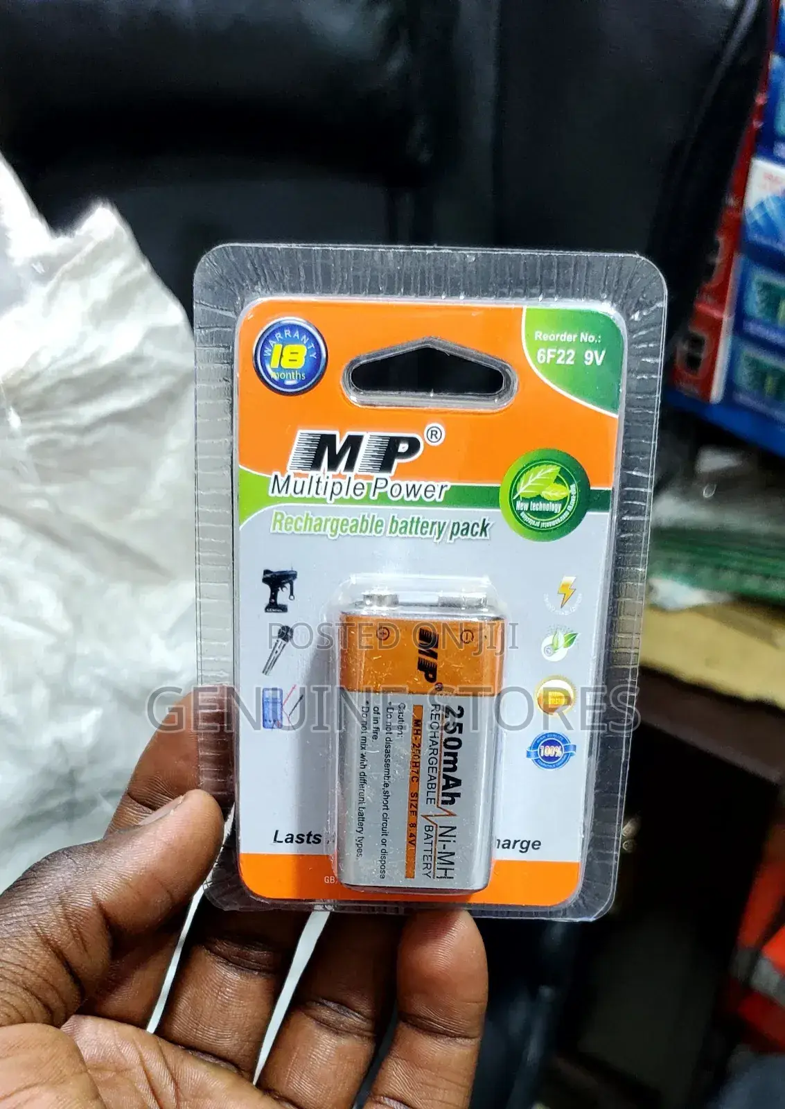 250 Mah Rechargeable Batteries