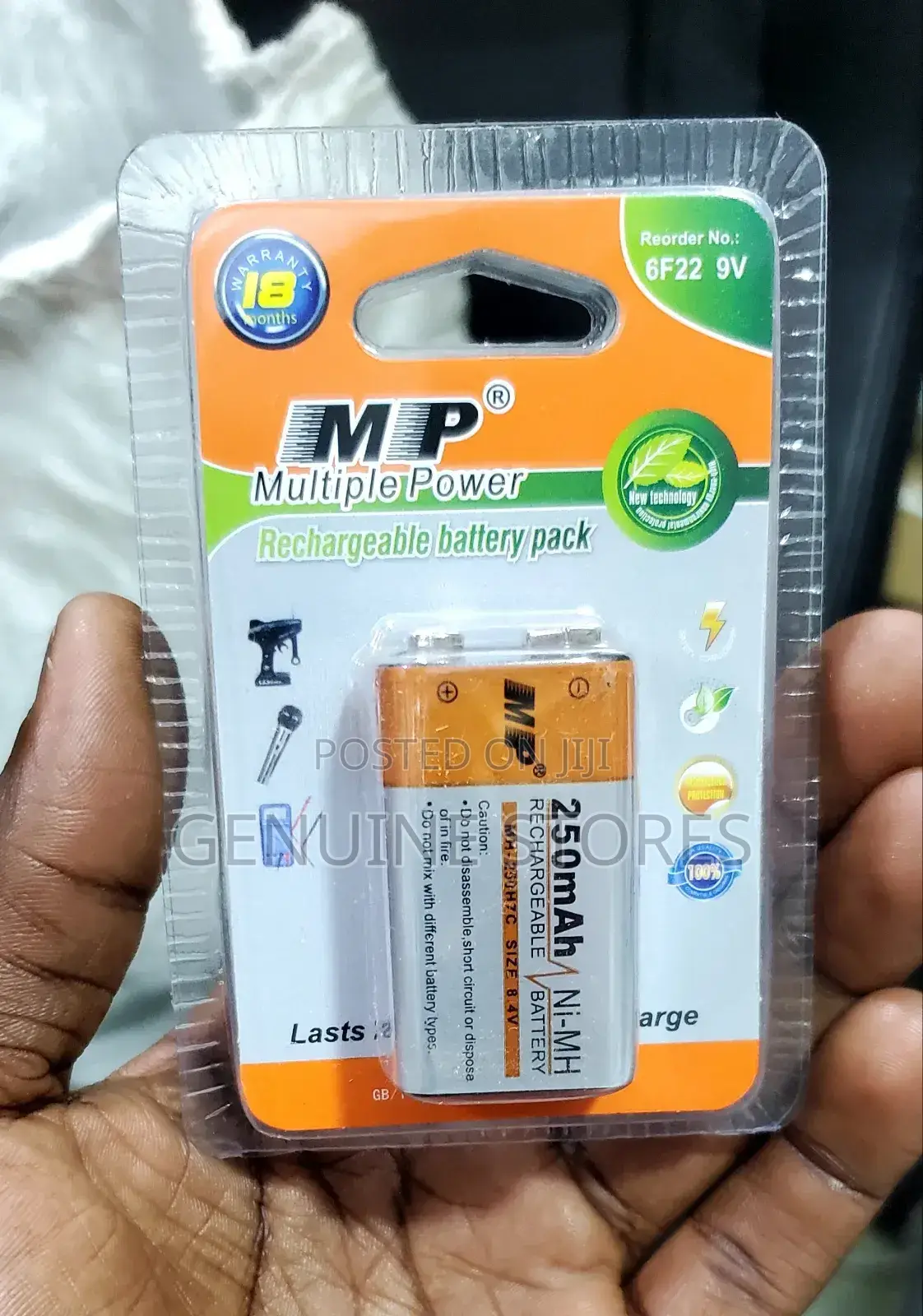 250 Mah Rechargeable Batteries