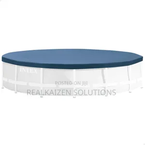 INTEX 3.05 Meters Round Metal Frame Swimming Pool Cover