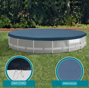 INTEX 3.05 Meters Round Metal Frame Swimming Pool Cover