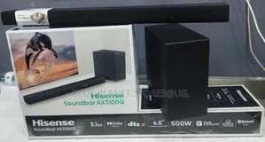 HISENSE 3.1ch Wireless Soundbars \\ 500w \\ AX3100Q