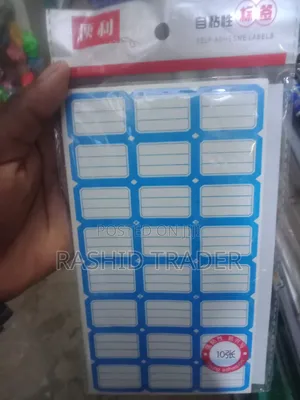 Self Adhesive Label Sticker