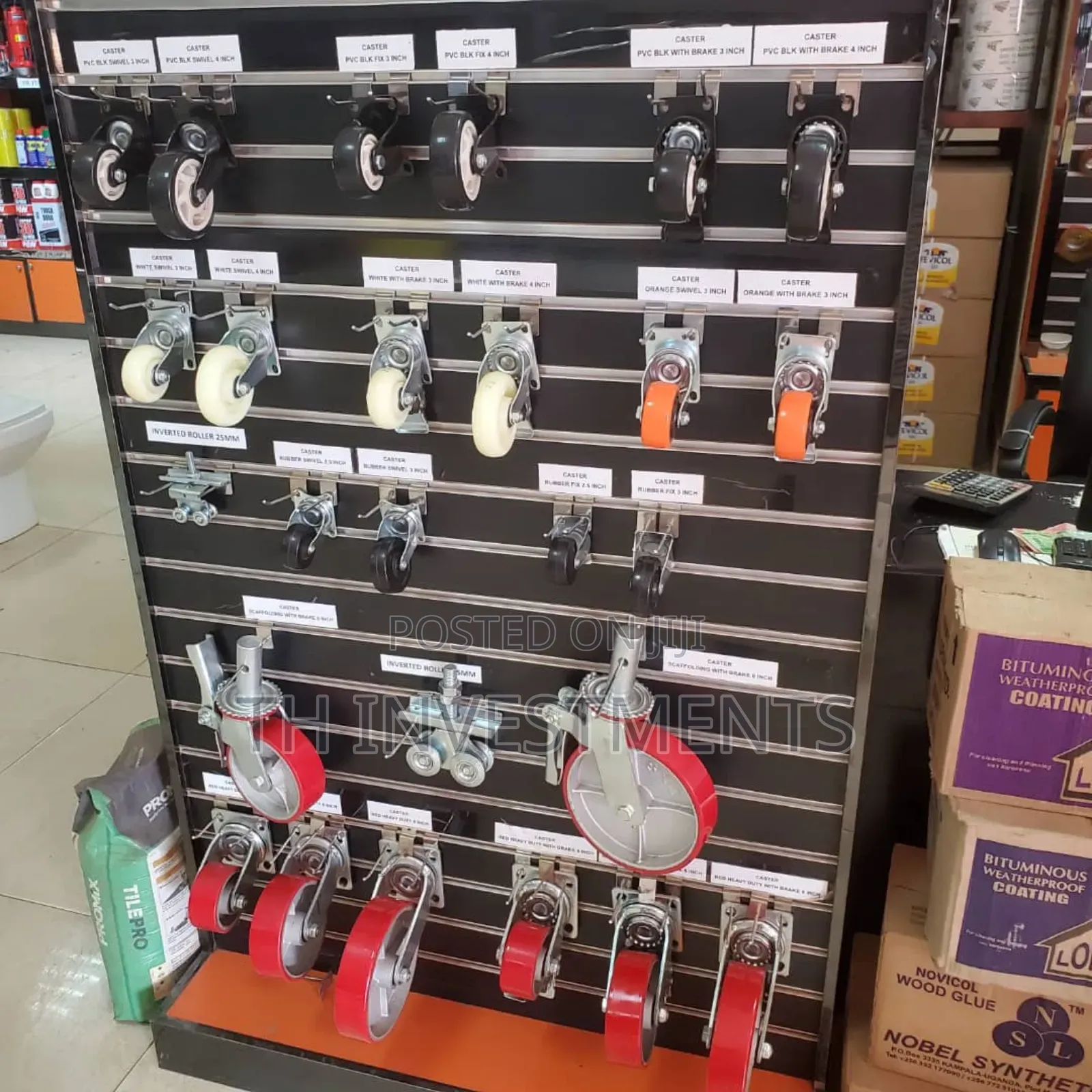 50x25 Mm PU Caster, Load Capacity: 100-500kg