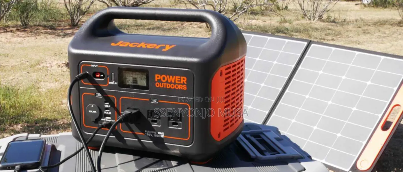 Jackery Explorer 1000 Portable Power Station -1000w-12v-Pure