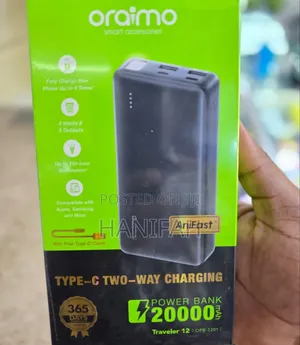 Photo - Oraimo 20000mah Power Bank