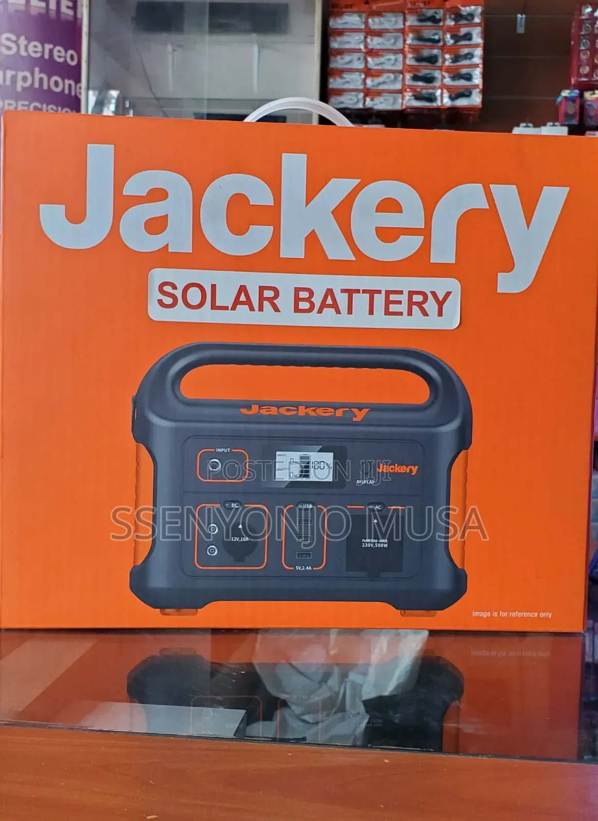 Jackery Explorer 500 Portable Power Station-518wh Solar Gen-