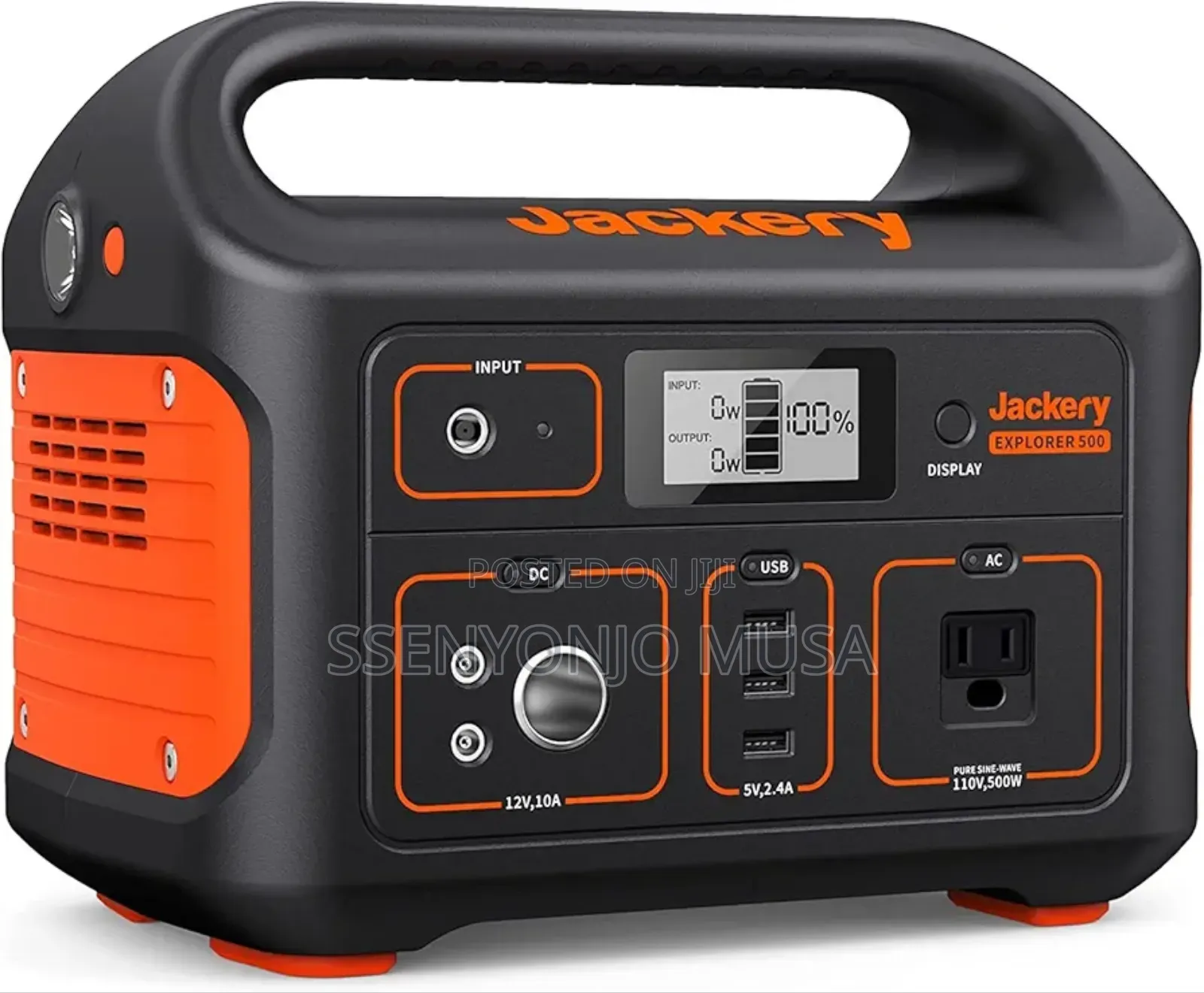 Jackery Explorer 500 Portable Power Station-518wh Solar Gen-