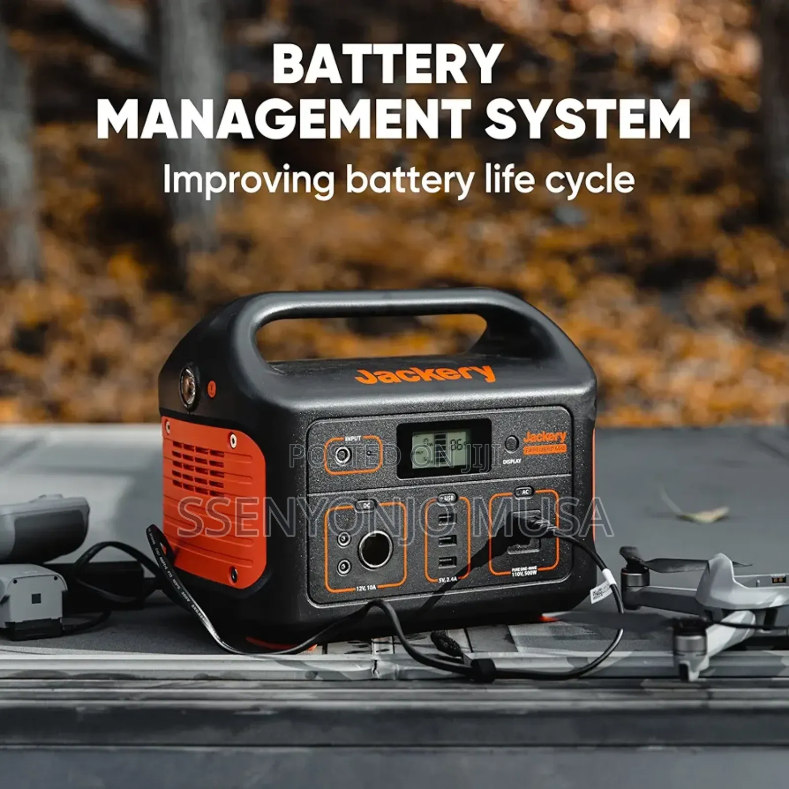 Jackery Explorer 500 Portable Power Station-518wh Solar Gen-
