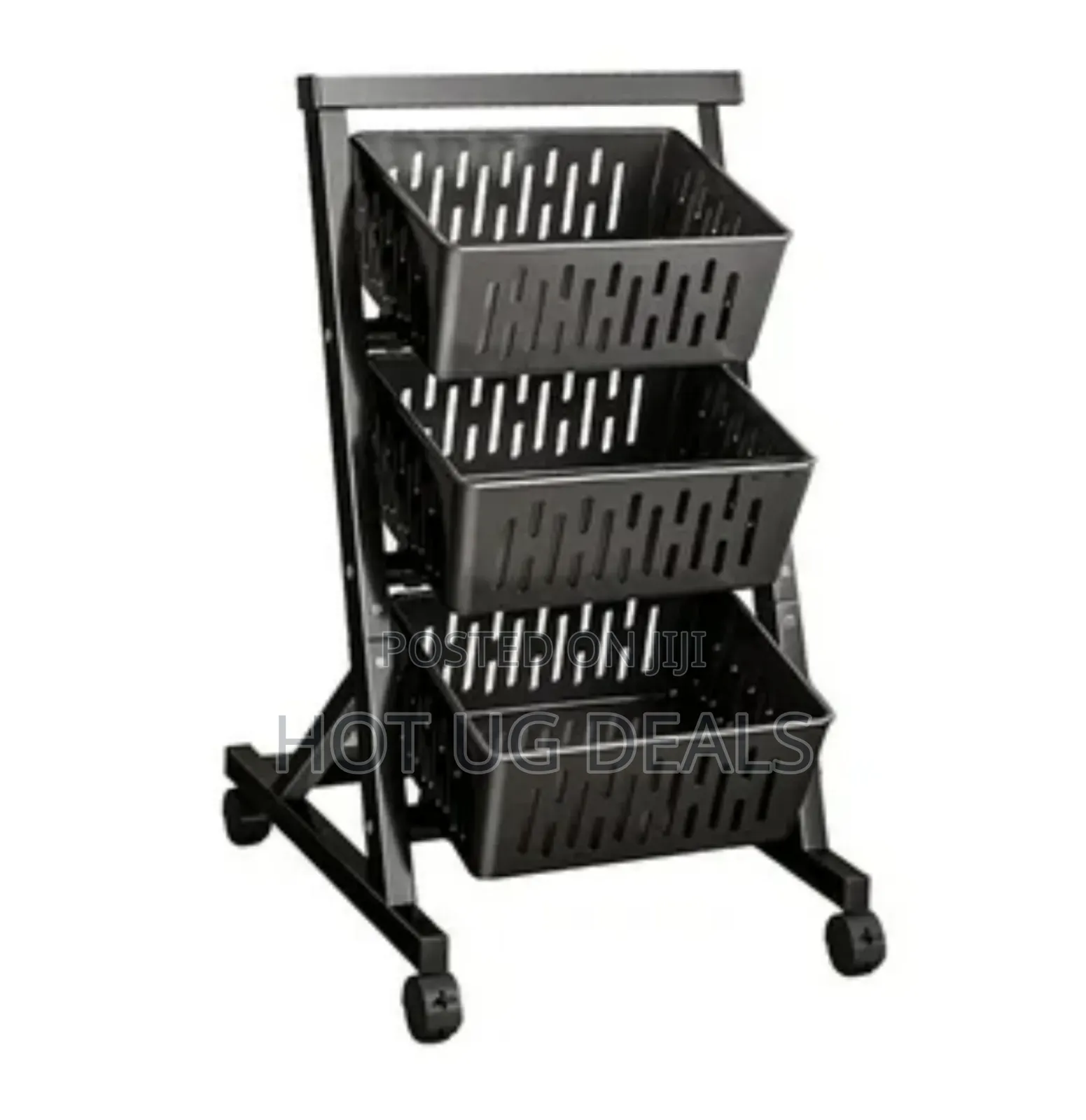 3 Tier Kitchen Fruit Vegetable Metal Wire Basket Stand Rack