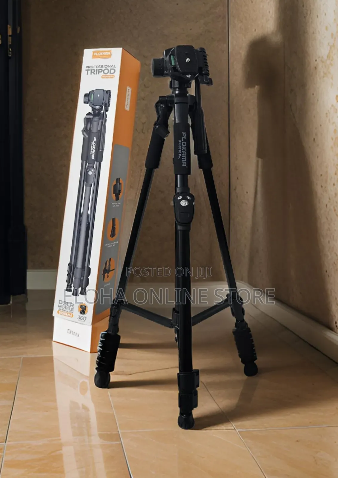 PLOKAMA PK 9930 Tripod 150 CM: Camera Camcorder Stand