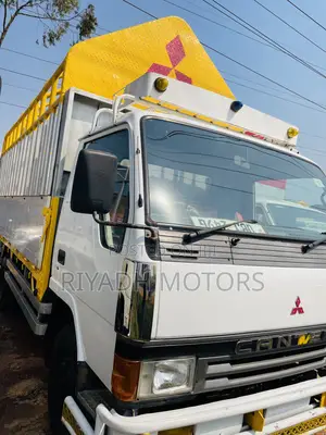 Canter Used on Ubj Number Plate