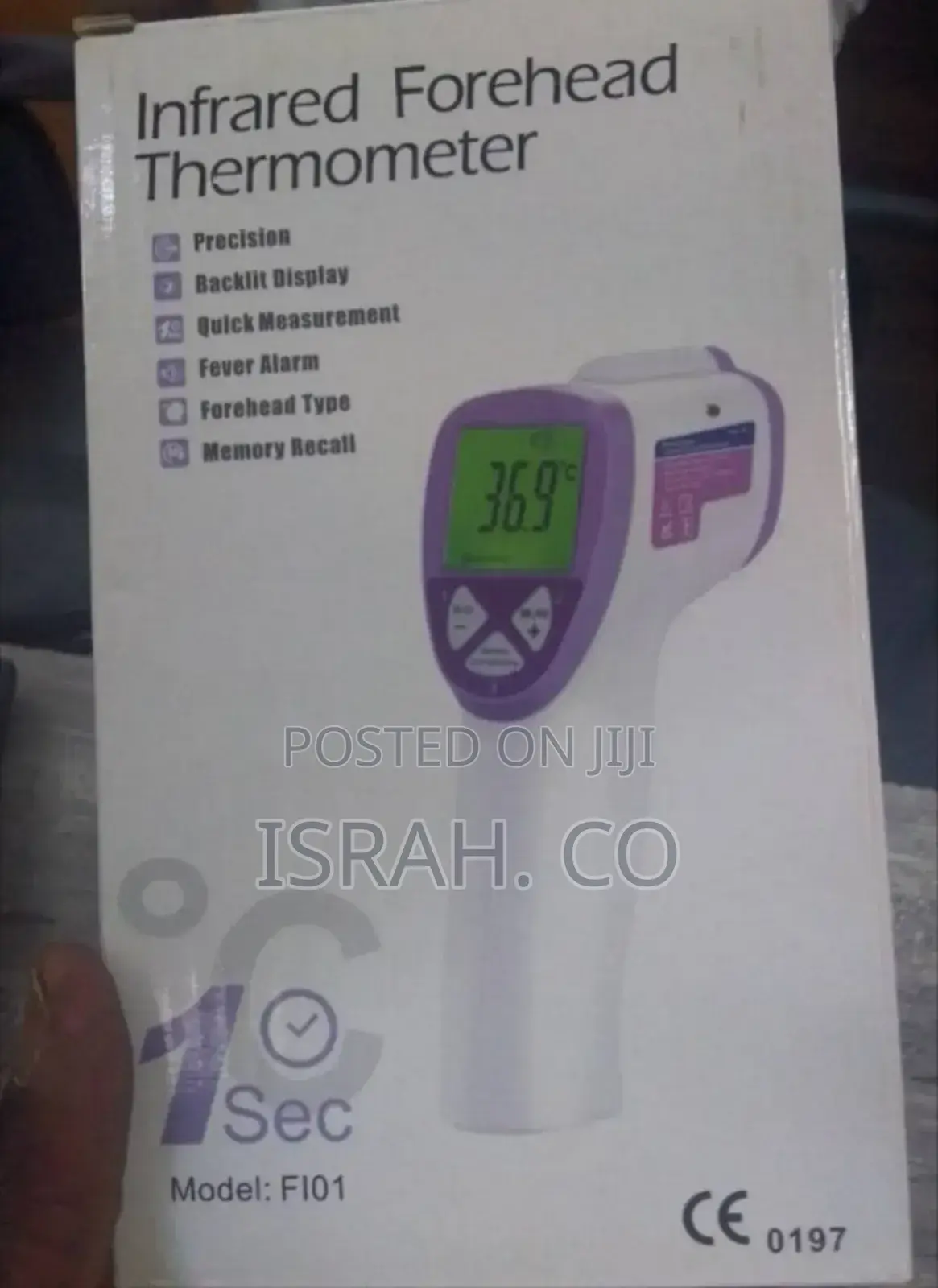 Rechargeable Forehead Thermometer