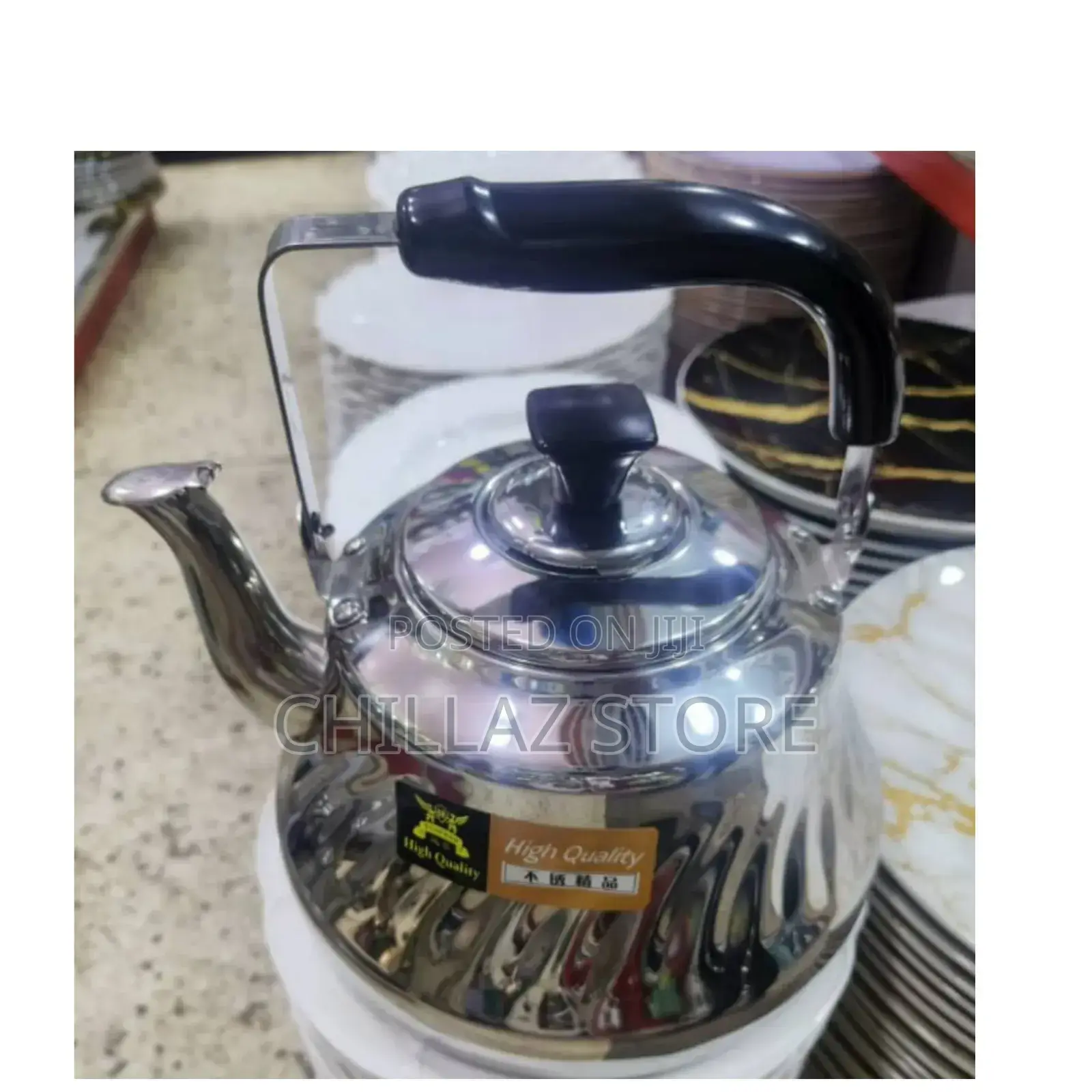 Stainless Steel Water Kettle Medium Size.