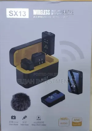 High Quality SX13 Wireless Collar Piece Microphone