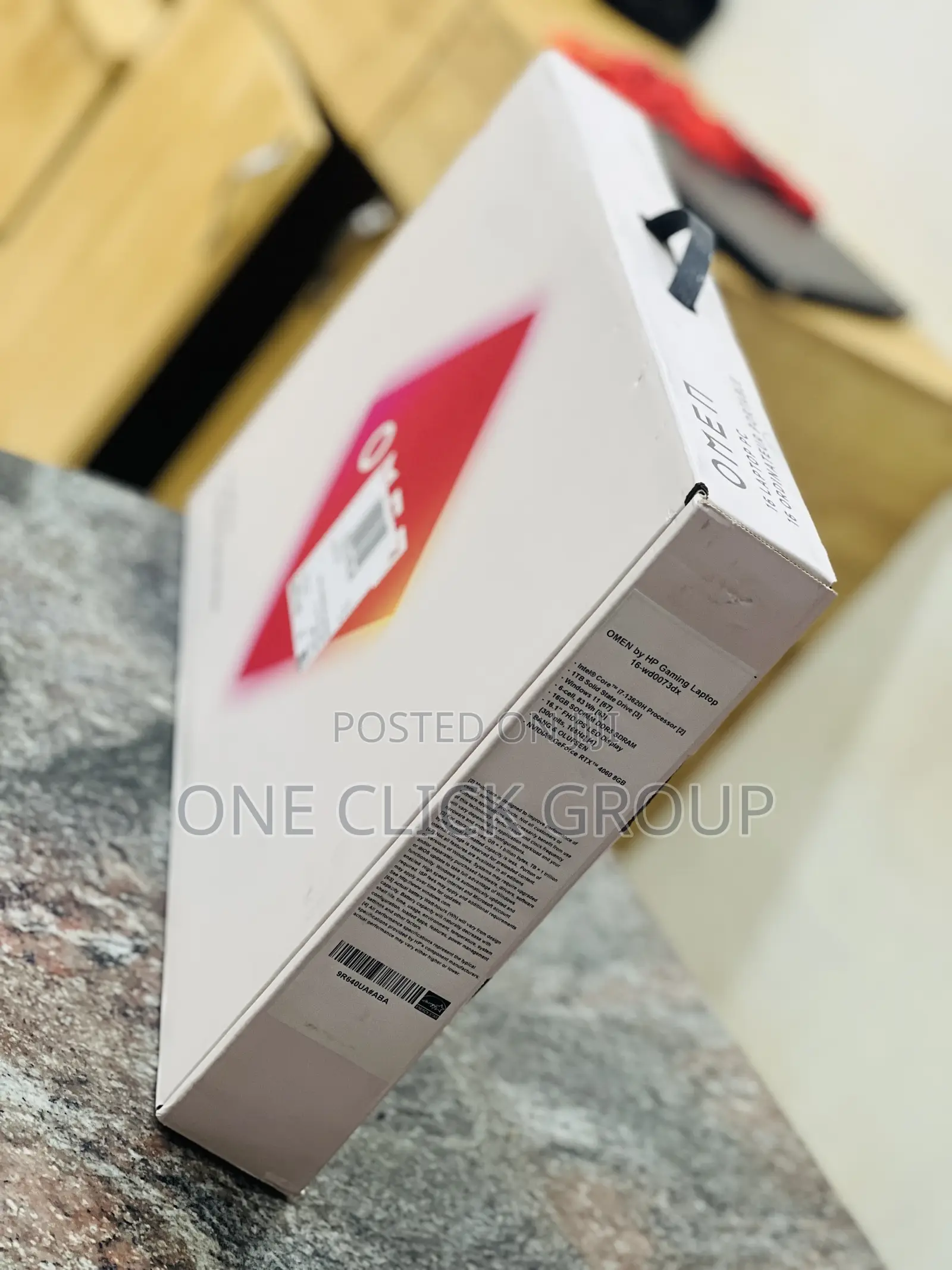 New Laptop HP Omen 16 16GB Intel Core I7 SSHD (Hybrid) 1T