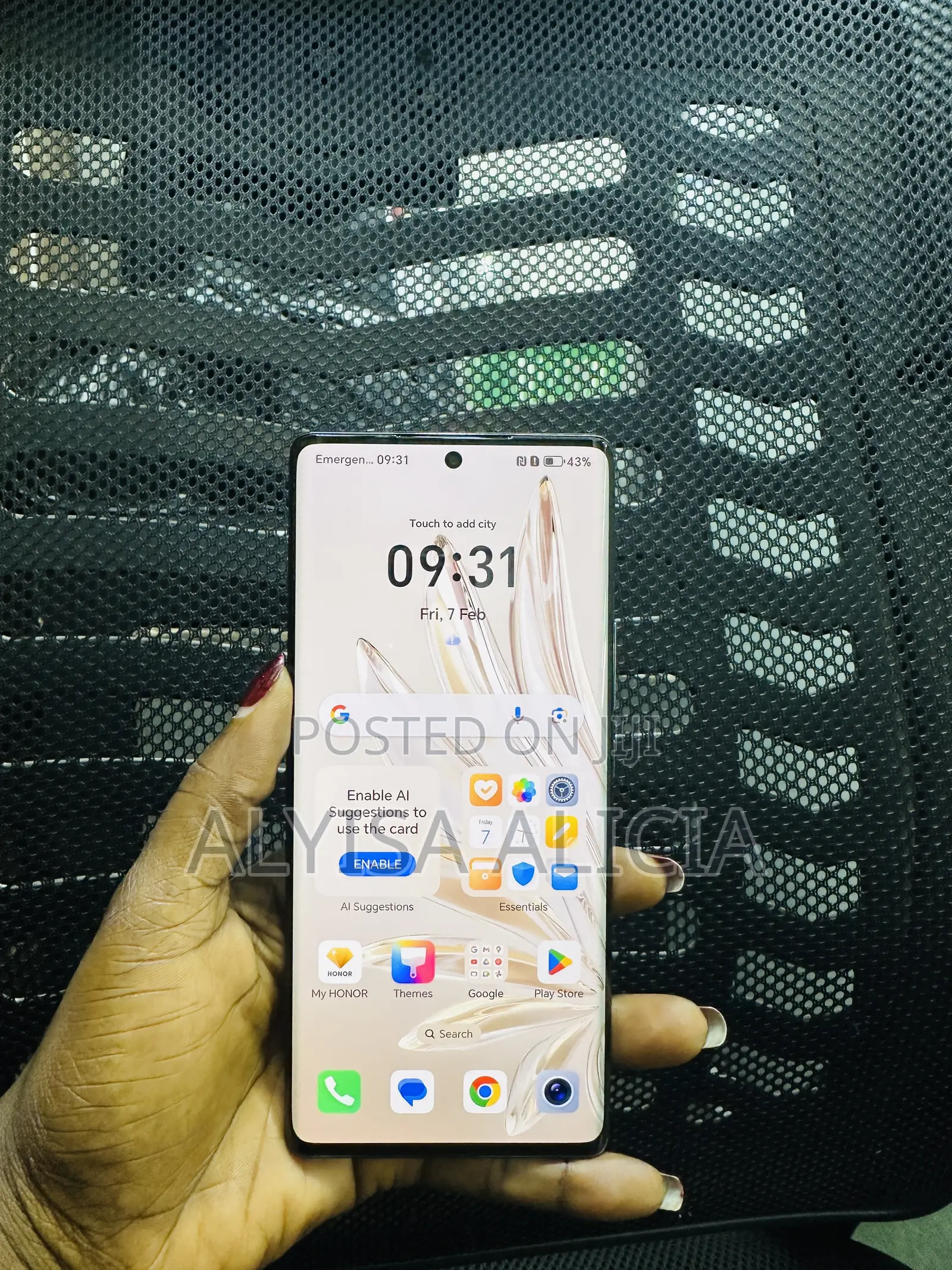 Honor 70 128 GB Black