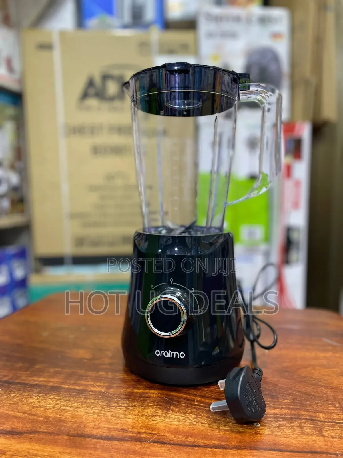 Oraimo Smart Blender 1.5l Speeds Control Blender – Black