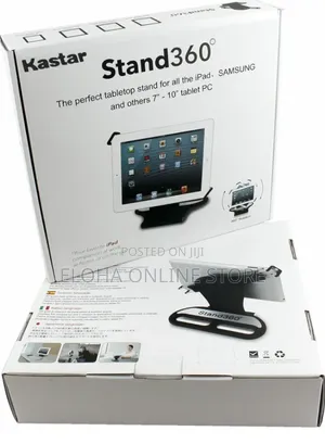 360 Swivel Tabletop Stand Holder With Collapsible Base