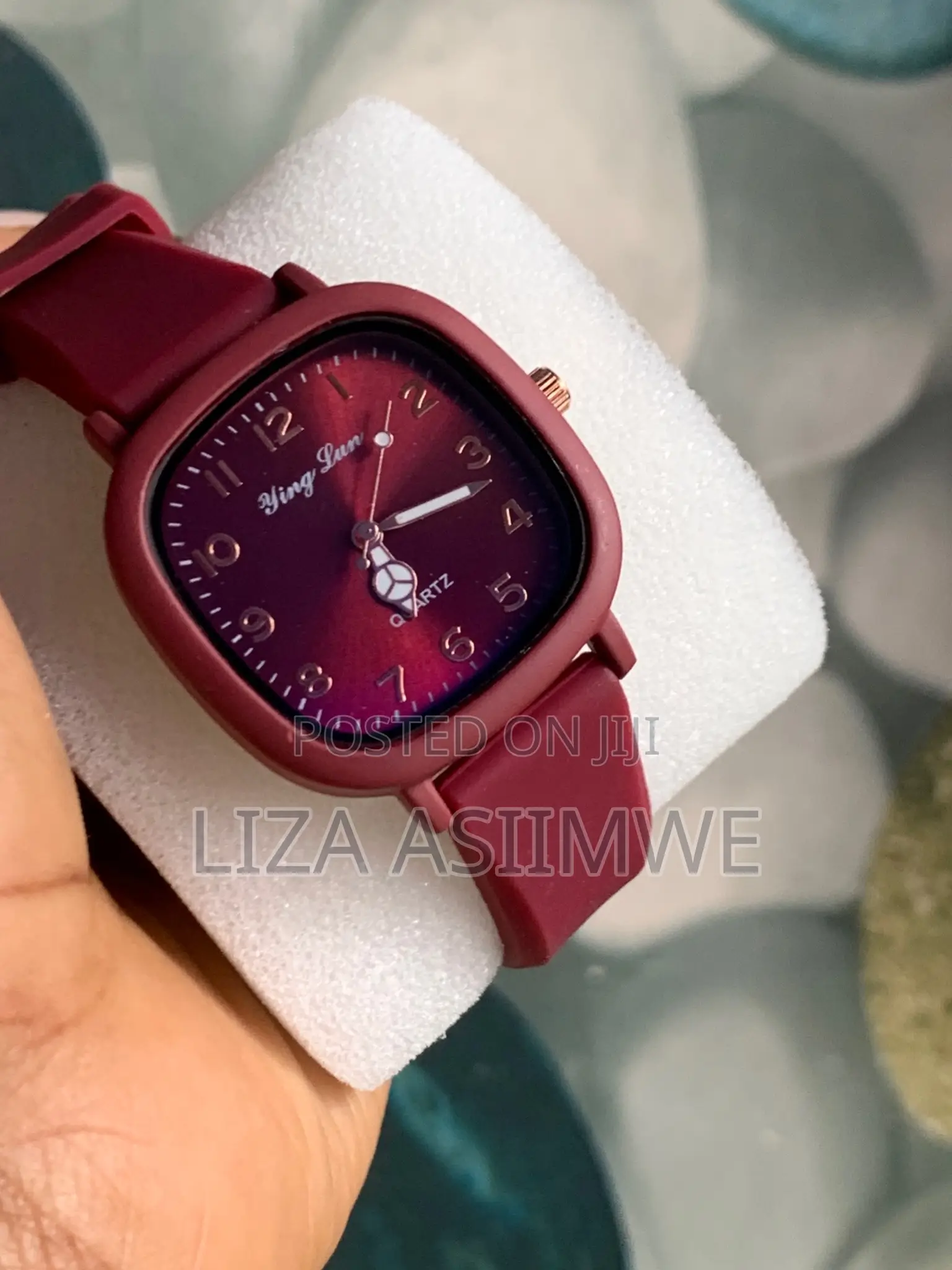 Students Small Square Quartz Watches