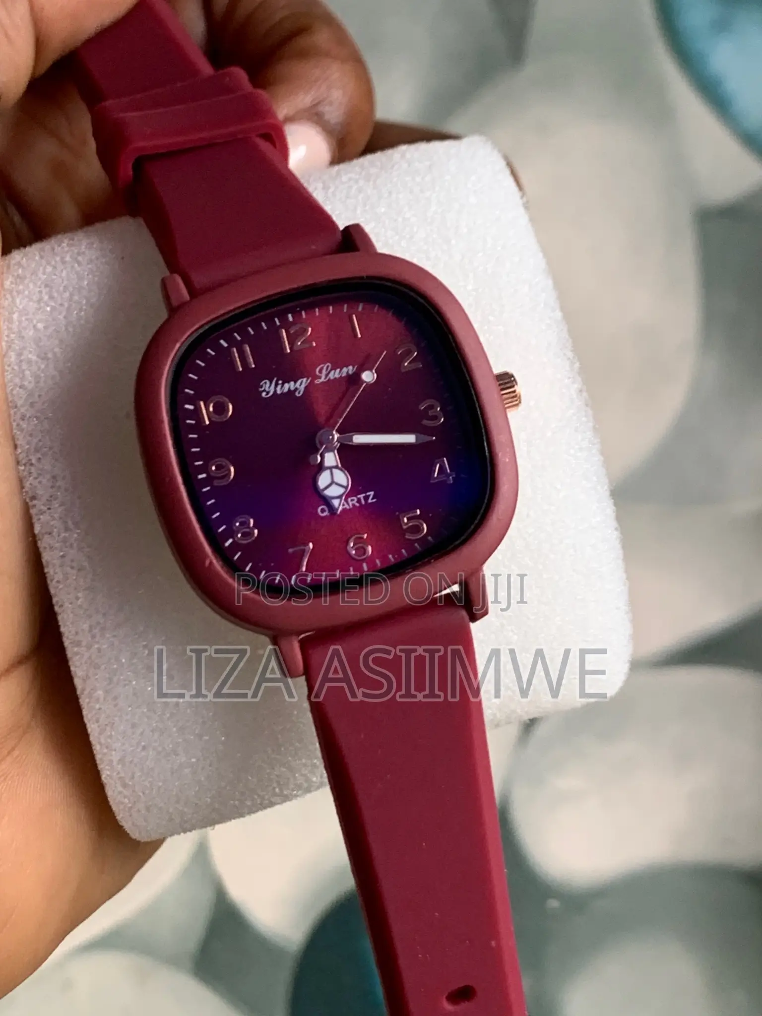 Students Small Square Quartz Watches
