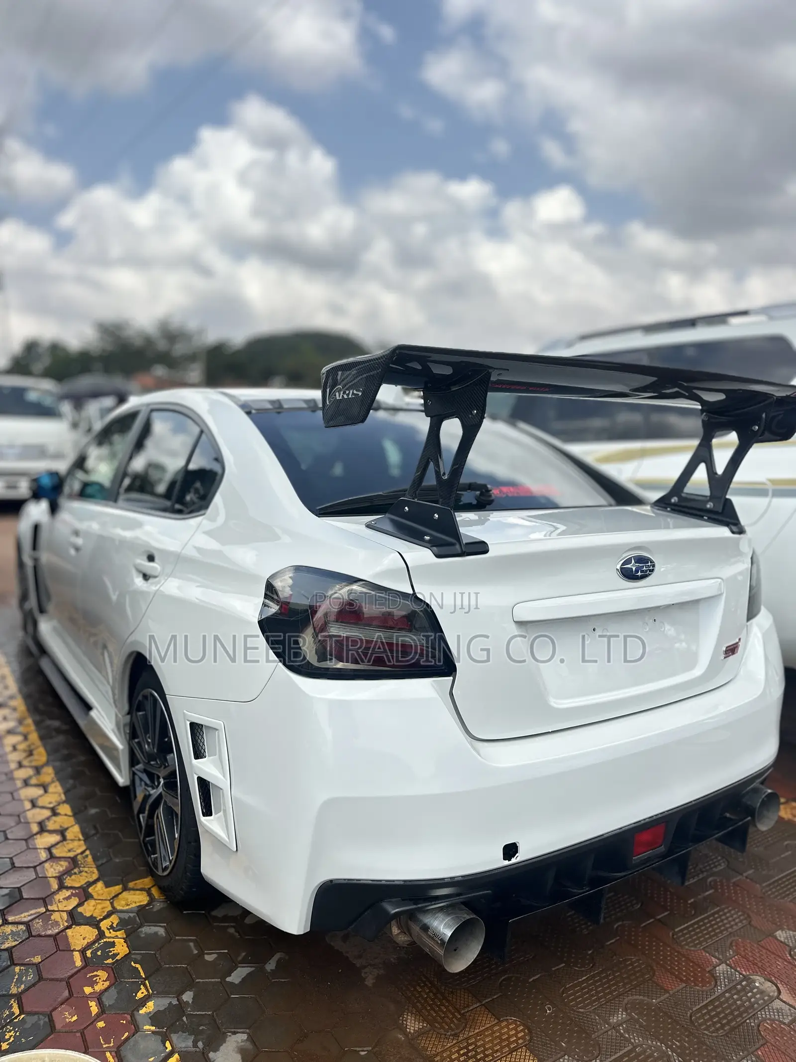 Subaru WRX STI 2016 White