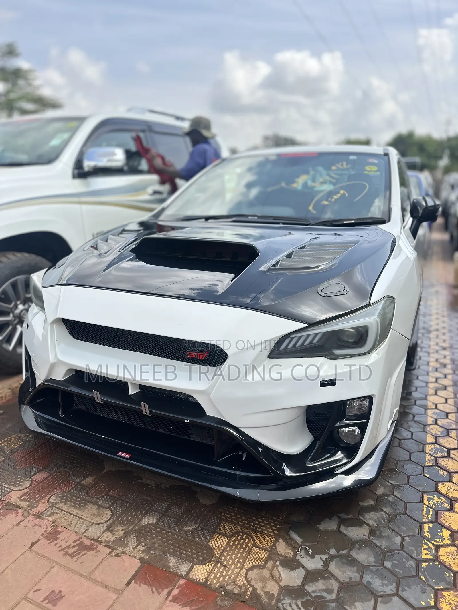 Subaru WRX STI 2016 White