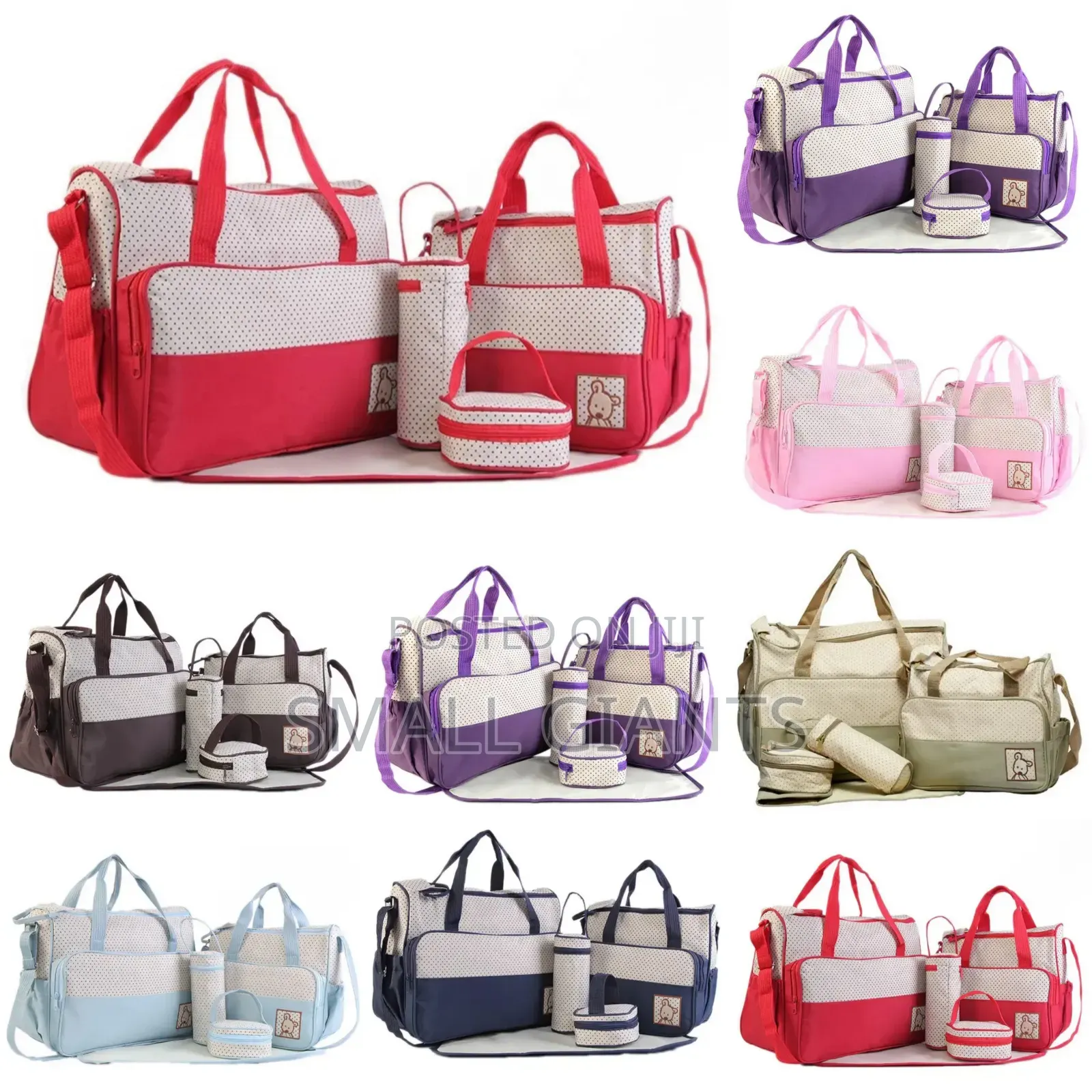Mommy Nappy Changing Bag Set