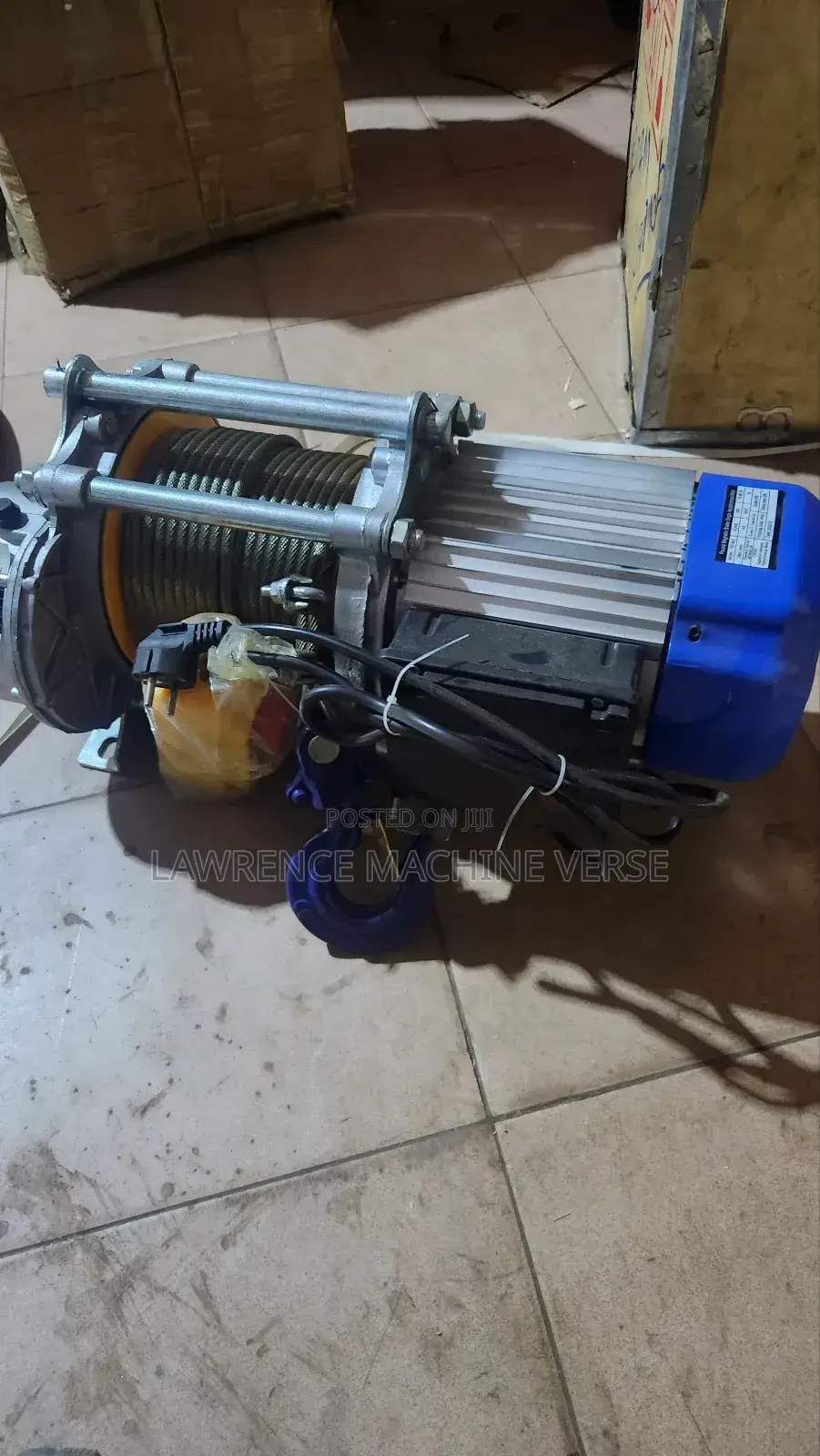 Electric Hoist 1500LGS 4kw 40 Meters