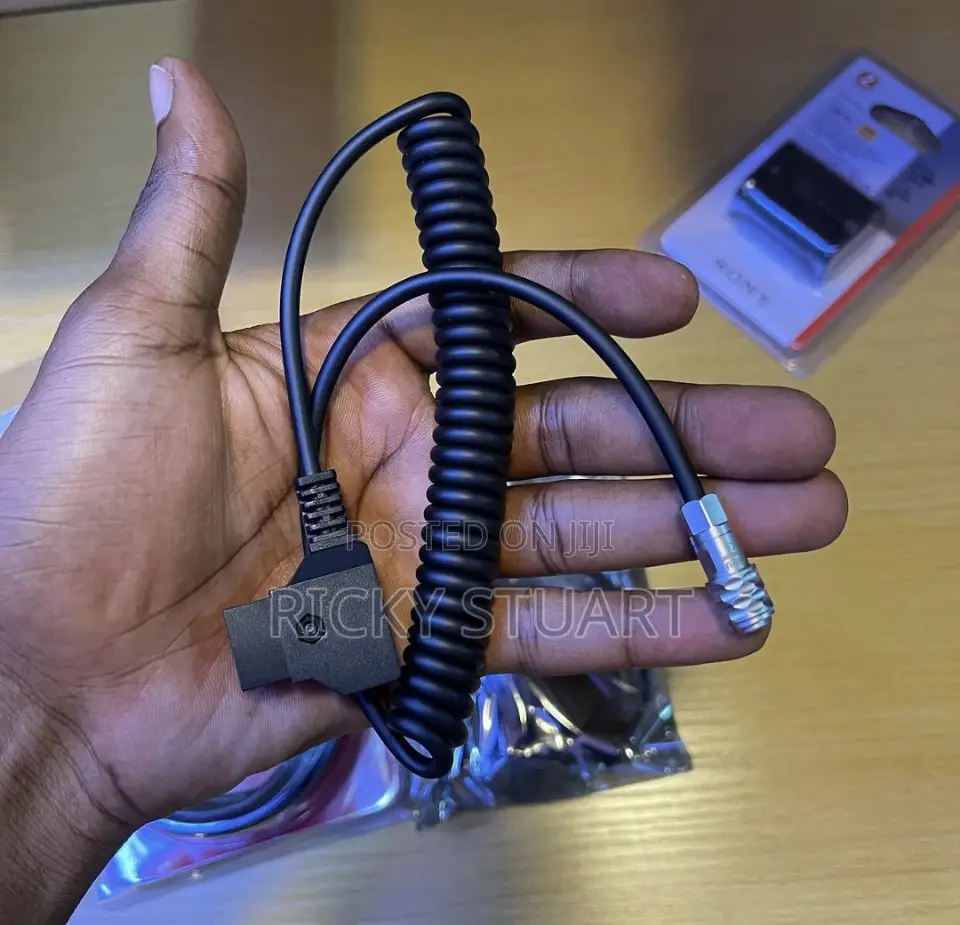 D Tap Power Cable For Blackmagic Cinema4k 6K-V Mount Battery
