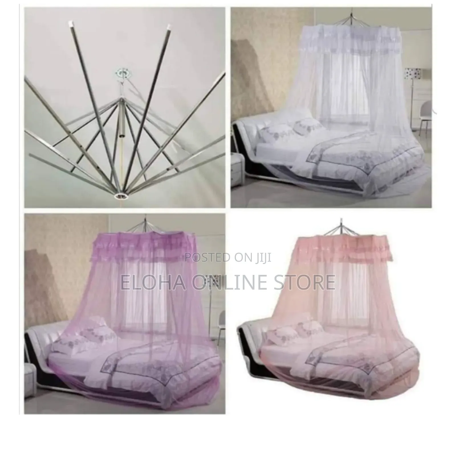 Umbrella Foldable Round King Size Mosquito Net