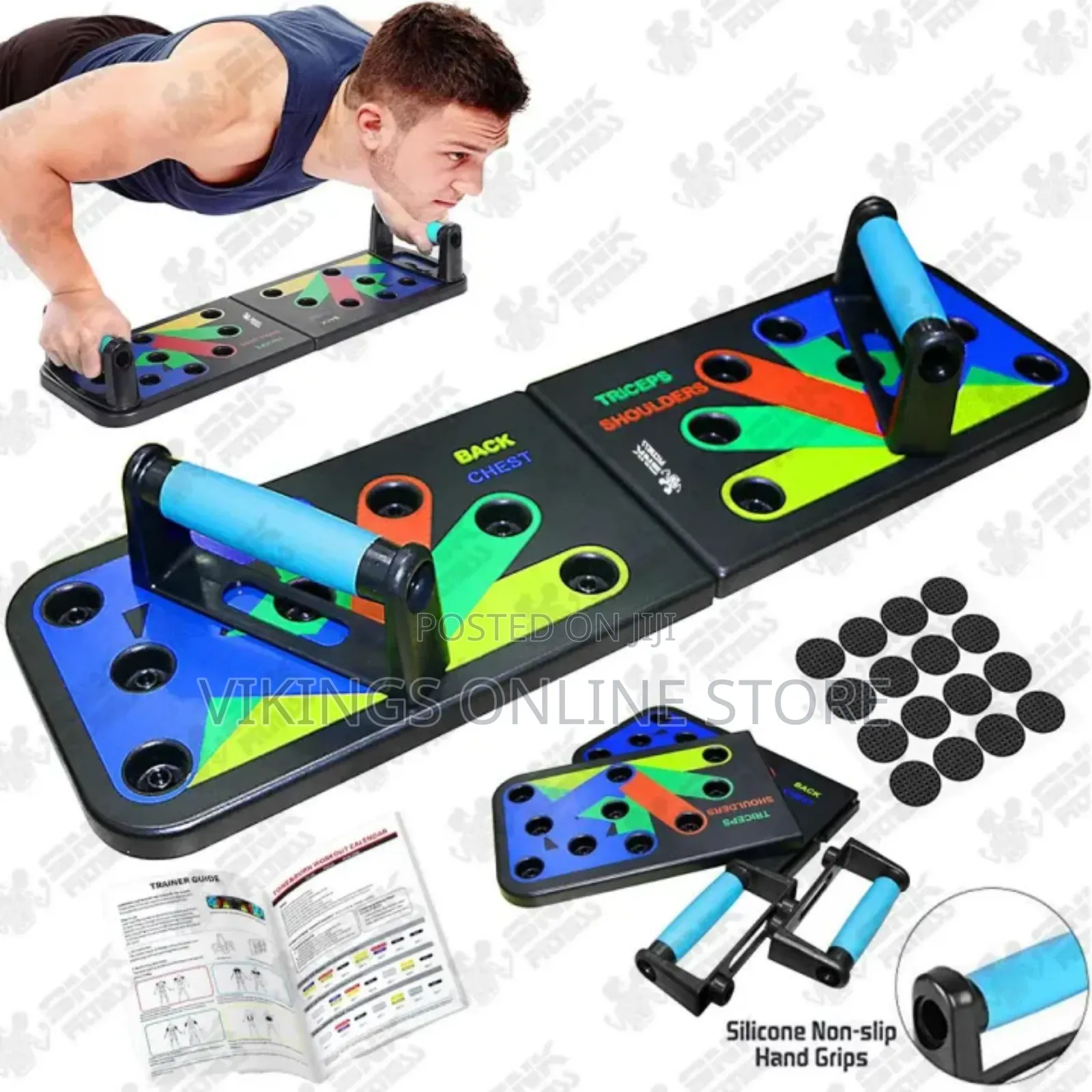 Multifunctional Pushup Board | 12 in 1 Rack |