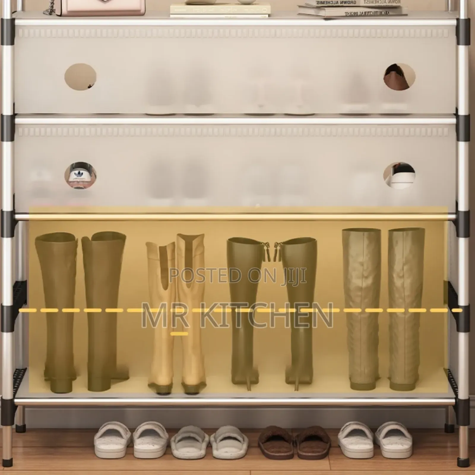 Modern 16mm Shoe Rack