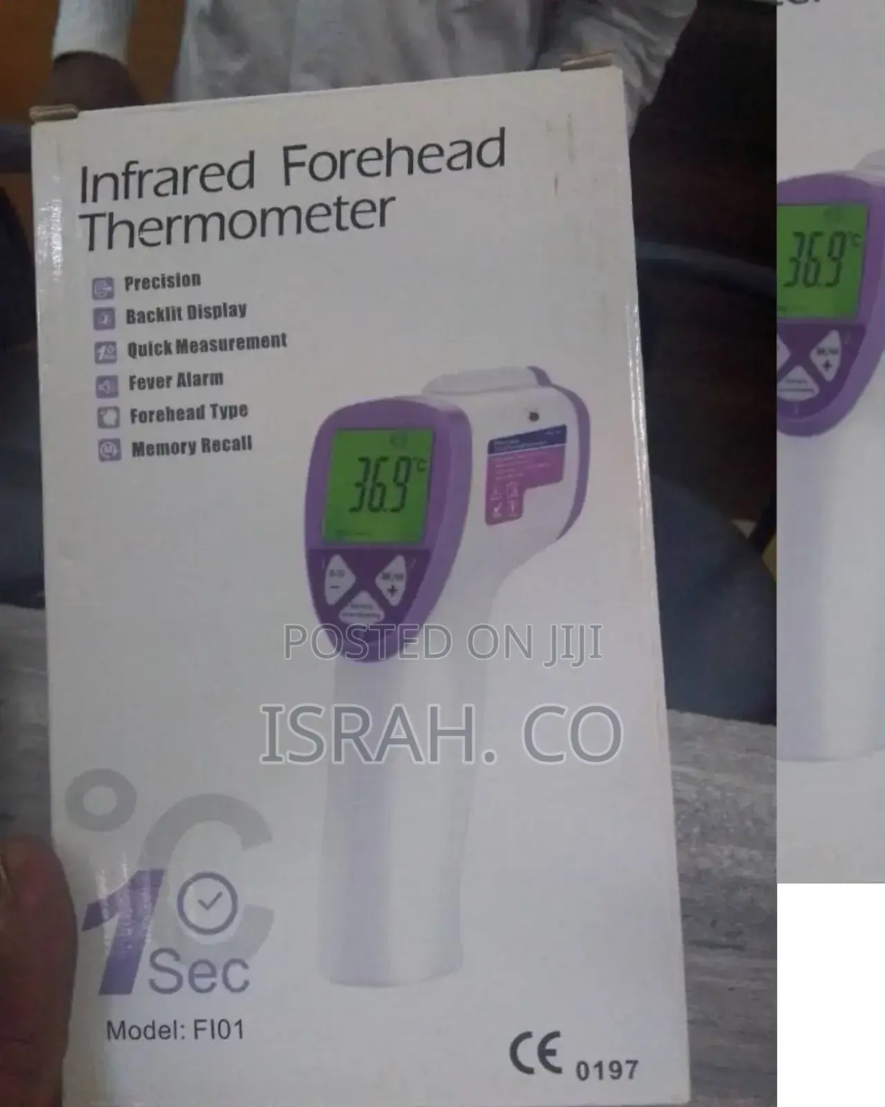 Portable Rechargeable Forehead Thermometer