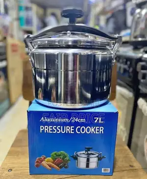 Photo - Aluminum 24cm Pressure Cooker 7L