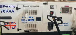 Heavy Duty Diesel Generator Perkins 70 Kv