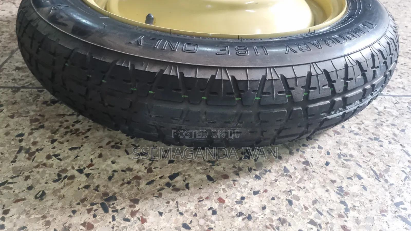 Mark X Spare Tire Original(Yellow Rim)