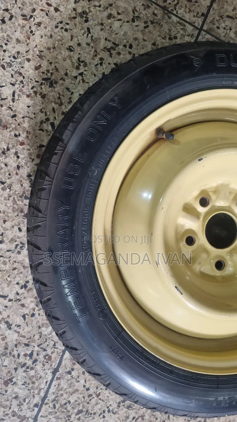 Mark X Spare Tire Original(Yellow Rim)