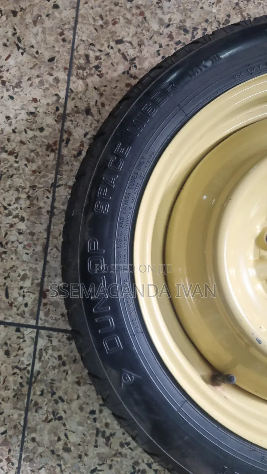 Mark X Spare Tire Original(Yellow Rim)